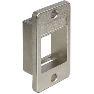 DELOCK Keystone Halterung f Ger&auml;teeinbau