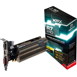 2GB XFX Radeon R7 240 Core Edition Passiv PCIe 3.0 x16 (Retail)