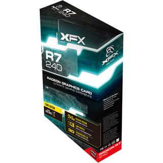 2GB XFX Radeon R7 240 Core Edition Passiv PCIe 3.0 x16 (Retail)