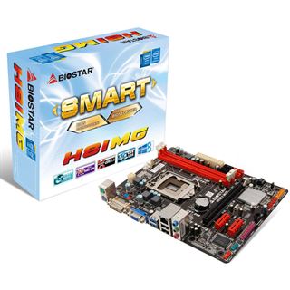 Biostar H81MG Intel H81 So.1150 Dual Channel DDR3 mATX Retail