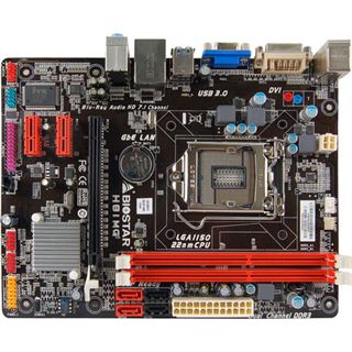 Biostar H81MG Intel H81 So.1150 Dual Channel DDR3 mATX Retail