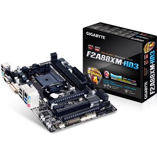 Gigabyte GA-F2A88XM-HD3 AMD A88X So.FM2+ Dual Channel DDR3 mATX Retail