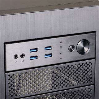 Lian Li PC-D600WB mit Sichtfenster Big Tower ohne Netzteil schwarz