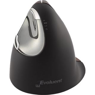 Evoluent Vertical Mouse 4 small USB schwarz (kabellos)