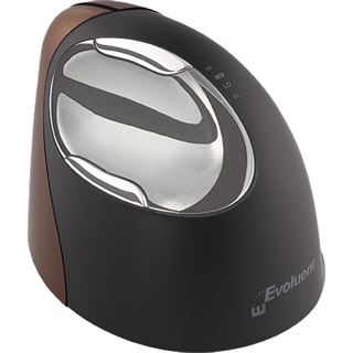 Evoluent Vertical Mouse 4 small USB schwarz (kabellos)