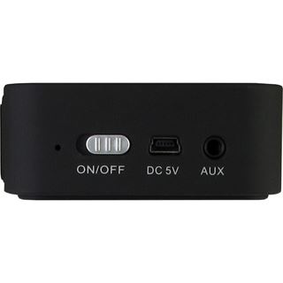 Inter-Tech Bluetooth Lautsprecher M7 1.0 System 3W RMS schwarz/grau