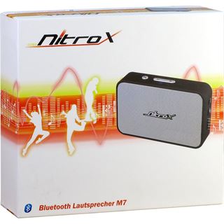Inter-Tech Bluetooth Lautsprecher M7 1.0 System 3W RMS schwarz/grau