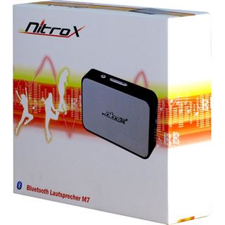 Inter-Tech Bluetooth Lautsprecher M7 1.0 System 3W RMS schwarz/grau