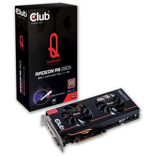 3GB Club 3D Radeon R9 280X royalQueen Aktiv PCIe 3.0 x16 (Retail)