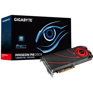4GB Gigabyte Radeon R9 290X Aktiv PCIe 3.0 x16 (Retail)