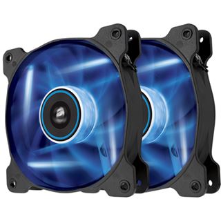Corsair Air Series AF120 LED Blue Quiet Edition 2er-Pack 120x120x25mm