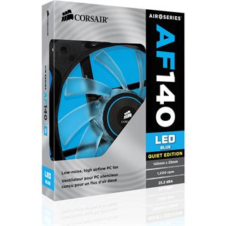 Corsair Air Series AF140 LED Blue Quiet Edition High Airflow