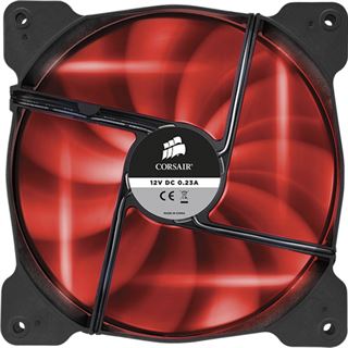 Corsair Air Series AF140 LED Red Quiet Edition 140x140x25mm 1200