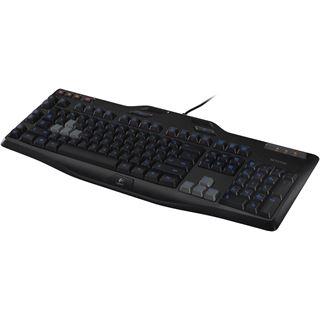 Logitech G105 USB Deutsch schwarz (kabelgebunden)