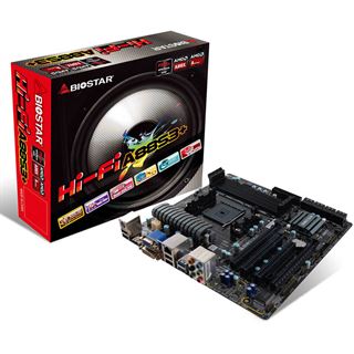 Biostar Hi-Fi A88S3+ AMD A88X So.FM2+ Dual Channel DDR3 mATX Retail