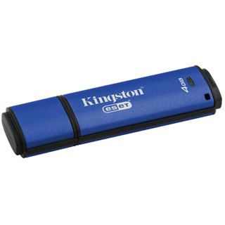 4 GB Kingston DataTraveler Vault Privacy blau USB 2.0