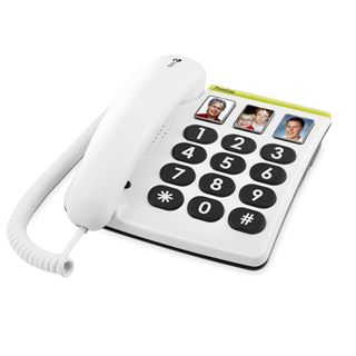 Doro Gro&szlig;tastentelefon PhoneEasy 331ph wei&szlig;