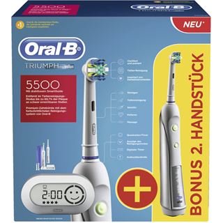 Braun Oral-B Zahnbürste si/ws Triumph5500+Handstück