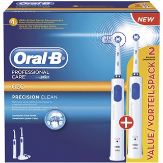 Braun Oral-B Zahnbürste mbl/ws ProfCare650+Handstüc