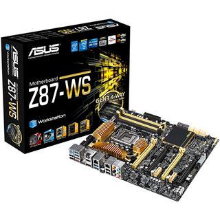 Asus Z87-WS Intel Z87 So.1150 Dual Channel DDR3 ATX Retail