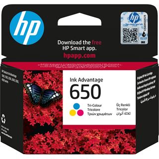HP Tinte 650 CZ101AE#BHK schwarz