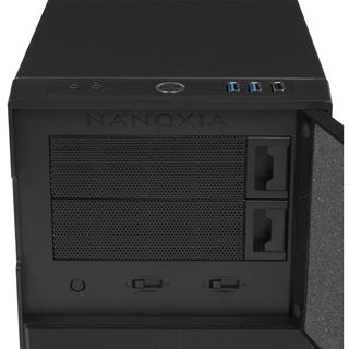 Nanoxia Deep Silence 4 ged&auml;mmt Mini Tower ohne Netzteil schwarz