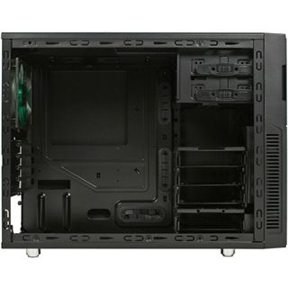 Nanoxia Deep Silence 4 ged&auml;mmt Mini Tower ohne Netzteil schwarz