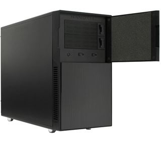 Nanoxia Deep Silence 4 ged&auml;mmt Mini Tower ohne Netzteil anthrazit