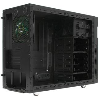 Nanoxia Deep Silence 4 ged&auml;mmt Mini Tower ohne Netzteil anthrazit