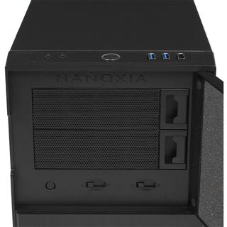 Nanoxia Deep Silence 4 ged&auml;mmt Mini Tower ohne Netzteil anthrazit