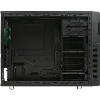 Nanoxia Deep Silence 4 ged&auml;mmt Mini Tower ohne Netzteil anthrazit