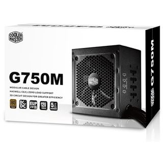 750 Watt Cooler Master G750M Modular 80+ Bronze