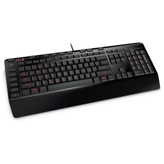TAS Microsoft SideWinder X4 Gaming Keyboard USB Deutsch schwarz