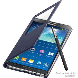 Samsung S View Cover Indigo Kunststoff Flip-Cover für Samsung