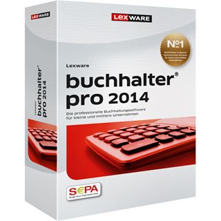 Lexware Buchhalter Pro 2014 32/64 Bit Deutsch Finanzen Vollversion PC