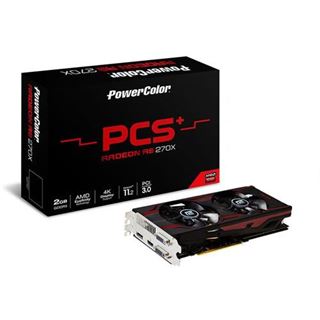 2GB PowerColor Radeon R9 270X PCS+ Aktiv PCIe 3.0 x16 (Retail)