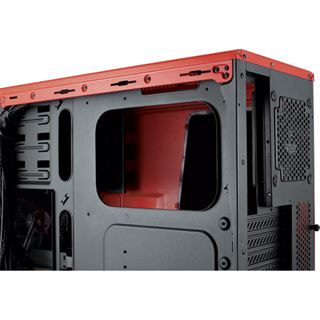 Corsair Graphite 230T mit Sichtfenster Midi Tower ohne Netzteil orange