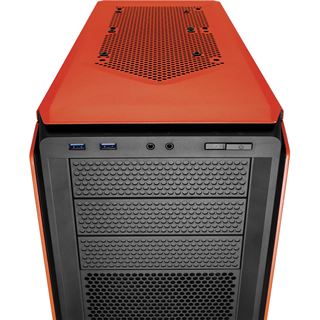 Corsair Graphite 230T mit Sichtfenster Midi Tower ohne Netzteil orange