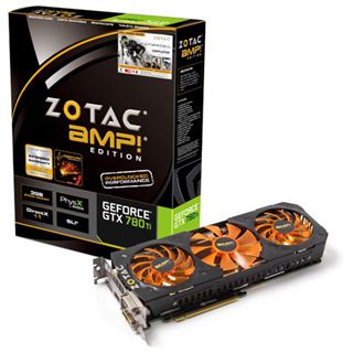 3GB ZOTAC GeForce GTX 780 Ti AMP! Edition Aktiv PCIe 3.0 x16 (Retail)