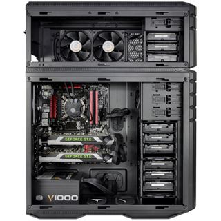 Cooler Master HAF935 mit Sichtfenster Big Tower ohne Netzteil schwarz