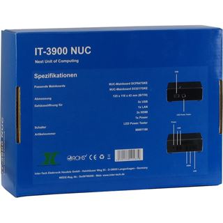 Inter-Tech IT-3900 NUC UCFF 60 Watt schwarz