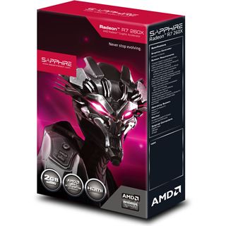 2GB Sapphire Radeon R7 260X Aktiv PCIe 3.0 x16 (Lite Retail)