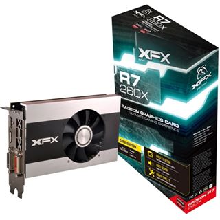 1GB XFX Radeon R7 260X Aluminium Edition Aktiv PCIe 3.0 x16 (Retail)