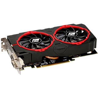 1GB PowerColor Radeon R7 260X TurboDuo OC Aktiv PCIe 3.0 x16 (Retail)