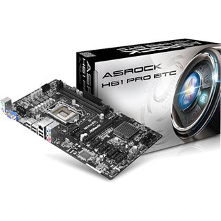 ASRock H61 Pro BTC Intel H61 So.1155 Dual Channel DDR3 ATX Retail