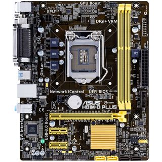 Asus H81M-D Plus Intel H81 So.1150 Dual Channel DDR3 mATX Retail