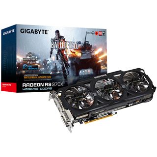 4GB Gigabyte Radeon R9 270X WindForce 3X OC Battlefield 4 Edition