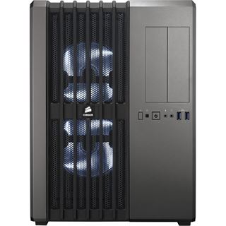 Corsair Carbide Air 540 mit Sichtfenster Wuerfel ohne Netzteil silber