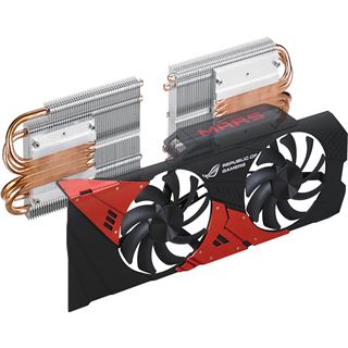 2x 2GB Asus GeForce GTX 760 ROG Mars Aktiv PCIe 3.0 x16 (Retail)