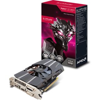 1GB Sapphire Radeon R7 260X OC Aktiv PCIe 3.0 x16 (Lite Retail)